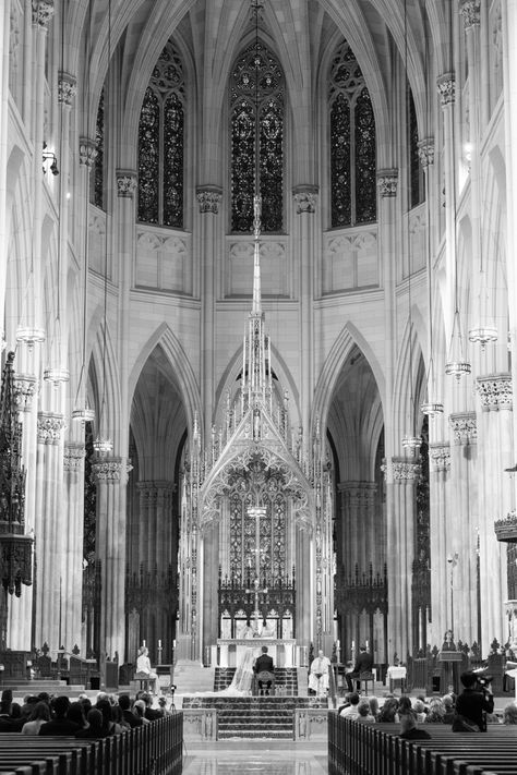 New York City Wedding - Saint Patrick’s Cathedral - Kirsten and Dylan Wright 08.28.2021 #wedding #weddingday #weddingideas #bride #saintpatrickscathedral Unique Wedding Ceremony Ideas, Ceremony Ideas Wedding, St Patrick's Cathedral, Unique Wedding Ceremony, Elegant Wedding Decor, Modern Romantic Wedding, Cathedral Wedding, New York City Wedding, Wedding Unique