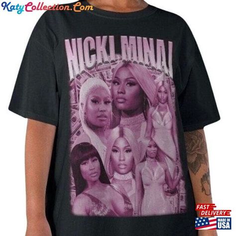 Vintage Nicki Minaj Shirt Graphic Tee Barbz Hoodie Classic Check more at https://katycollection.com/product/vintage-nicki-minaj-shirt-graphic-tee-barbz-hoodie-classic/ Nicki Minaj Merch, Nicki Minaj Rap, Nicki Minaj Shirt, Queen Of Rap, Vintage Graphic Tees, Family Trips, Rap Tee, Graphic Tees Vintage, 11th Birthday