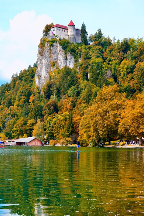 Bled Slovenia Photography, Slovenia Landscape, Travel Slovenia, Bled Castle, Lake Bled Slovenia, Bled Slovenia, Slovenia Travel, Final Countdown, Lake Bled