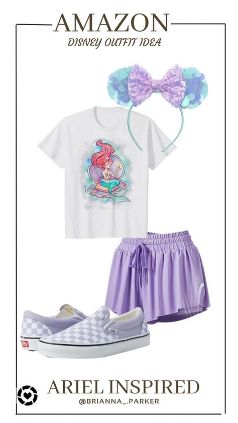 Disney Bound Plus Size, Ariel Disneyland Outfit, Ariel Disney Bounding, Ariel Disney Outfit, Disney Outfits Ariel, Ariel Inspired Outfits, Disney Bound Outfits Summer, Ariel Outfit Ideas Disneybound, Ariel Disneybound