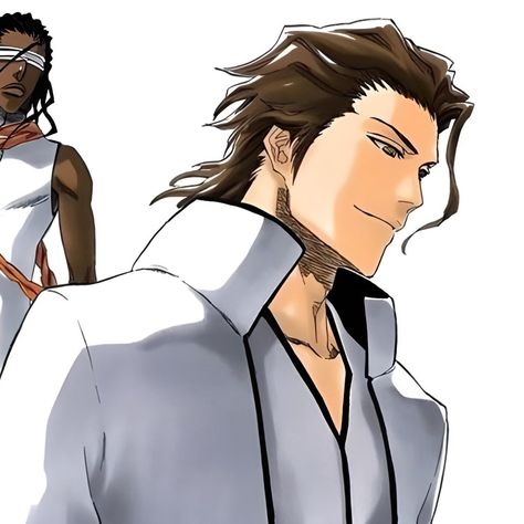 Aizen Matching Icons, Gin And Aizen Matching Pfp, Aizen And Gin Matching Icons, Aizen Matching Pfp, Bleach Matching Pfp, Lord Aizen, Bleach Matching, Sosuke Aizen, Aizen Sousuke