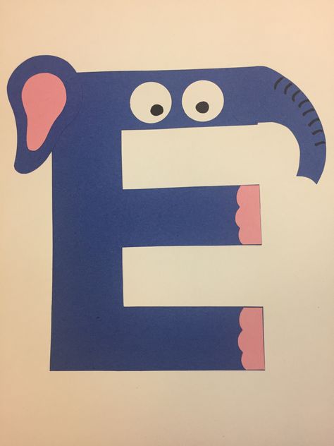 E Art For Preschool, Letter I Animal Craft, Lowercase E Crafts For Preschoolers, Letter I Craft, Lowercase A Craft, Letter E Crafts For Preschoolers, Letter E Animal Craft, Z Is For Zebra Craft Preschool Letters, Letter E Craft