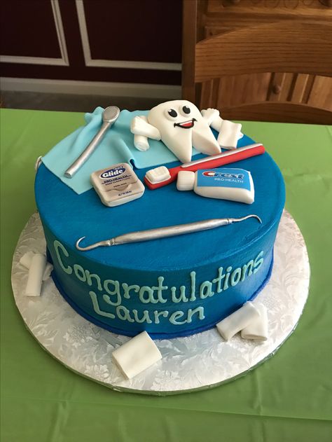 Dentist Retirement Cake, Shopping Cake, Dental Cake, Doctor Graduation Party, Dental Hygiene Graduation, Dentist Cake, Medical Cake, Dental School Graduation, Hygiene School