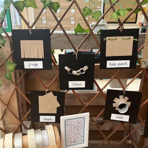 Polly | 🎨Art Display🎨 I’ve seen both @misscsclassroom92 & @earlyyearsonashoestring create these lovely displays in their art area to help give… | Instagram Visual Timetable Classroom, Hessian Classroom, Early Years Displays, 2024 Classroom, Reception Classroom, Visual Timetable, Nursery Classroom, Corner Display, Classroom Layout