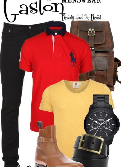 Beast Inspired Outfits Men, Gaston Disneybound, Disneybound Men, Disney Clothes, Character Inspired Outfits, Disney Dreams, Disney Inspired Outfits, Themed Outfits, Disney Outfits