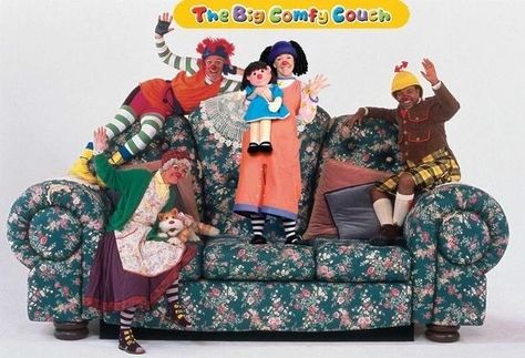 The Big Comfy Couch | 16 Canadian TV Shows That Totally Shaped Your Childhood 90s Kids Remember, Big Comfy Couch, 2000s Tv Shows, The Big Comfy Couch, Childhood Memories 90s, Childhood Memories 2000, 90s Memories, Childhood Tv Shows, 90s Cartoons