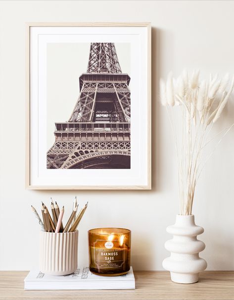 Paris wall art. An original photography print of a close up of the famous Eiffel Tower in Paris. A neutral toned Parisian architecture print.

Giclee printed on thick 240 gsm archival photographic paper with a satin lustre finish.
Original and exclusive images taken by Wanderly Art. Be sure to pop by and check out the rest of my store at https://etsy.me/3PzeAwy Eiffel Tower Bedroom, Paris Themed Bedroom Decor, Tower Photography, Eiffel Tower Photography, Parisian Architecture, Eiffel Tower In Paris, Tower In Paris, Aesthetic Neutral, Paris Themed