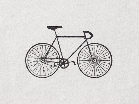 Simple Bicycle Tattoo, Bycicle Tatoos, Bycicle Drawings, Bike Tattoo Ideas, Cycle Tattoo, Cycling Tattoo, Bike Tattoo, Cycling Inspiration, Range Velo