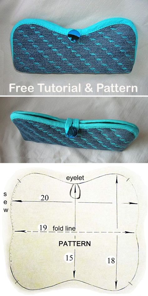 Eyeglass Case Diy Sew, Spectacle Cases To Sew, Diy Eyeglasses Case, Pattern For Glasses Case, Glasses Bag Pattern, Eye Glass Cases Diy, Eyeglasses Case Diy Free Pattern, Fabric Eyeglass Case Pattern, Eyeglasses Case Sewing Pattern