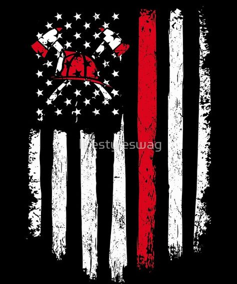 Firefighter Gift - Distressed American Flag Firefighter Fireman Tattoo, Firefighter Life, Firefighter Decals, Firefighter Flag, Fire Fighter Tattoos, Animals Tattoos, Design Humor, Firefighter Art, Firefighter Paramedic