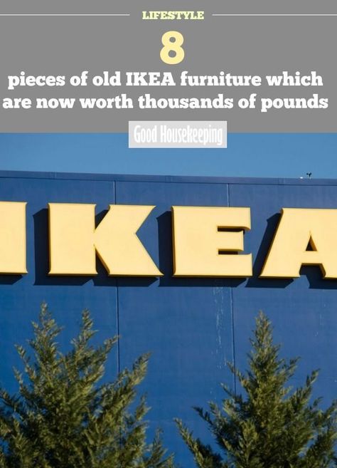 8 pieces of old IKEA furniture which are now worth thousands of pounds. Unlike most IKEA items you own today, you won't find these designs elsewhere. #ikea #vintagefurniture Old Ikea Furniture, 70s Ikea Furniture, Ikea 90s Catalog, Vintage Ikea Shelf, Vintage Ikea Ads, Top Furniture, Good Housekeeping, Ikea Furniture, Vintage Home Decor