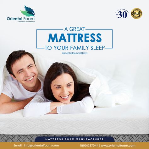 A great mattress to your family sleep. . Customer Support: 18001237044 Email: info@orientalfoam.com www.orientalfoam.com . . . #mattresssale #pillows #interiordesign #mattressshopping #sleeping #sleepwell #sale #mattressstore #bedtime #interior #memoryfoammattress #sleepbetter #springbed #design #bedroomideas #bedinabox #latexmattress #matrass #mattressfoammanufacturer Mattress Poster, Bed Sale, Mattress Protectors, Sleep Sanctuary, Latex Mattress, Design Objects, Body Support, Graphic Design Fun, Mattress Store