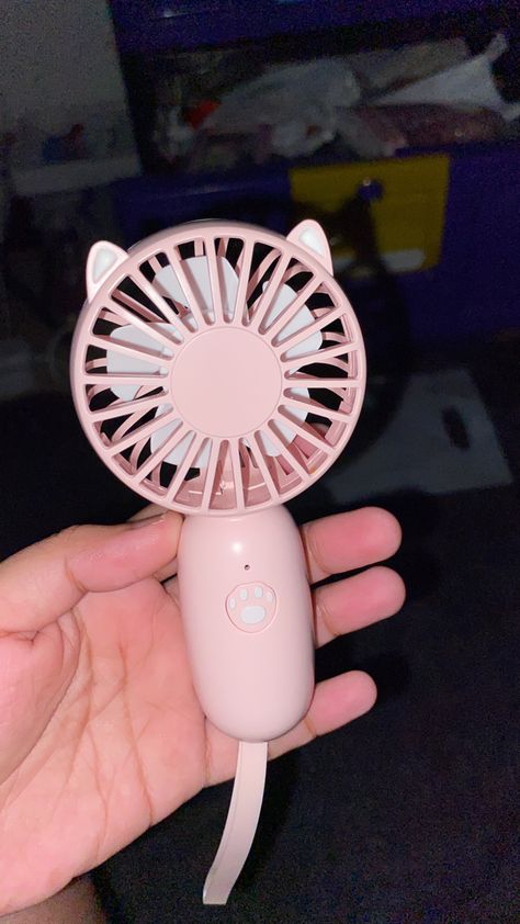 #cute #mini #fan #minifan #portablefan Cute Mini Fan, Kipas Angin Portable, Fan Ideas, Small Electric Fan, Casual Shoes Women Sneakers, Mekap Mata, Soft Kidcore, Plastic Drink Bottles, Cute Headers For Twitter