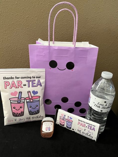 Boba giftbag, Personalized chip bags, Personalized candy bar wrapper, Personalized wayer bottle label and Personalized hand sanitizer label Boba Accessories, Personalized Chip Bags, Birthday Pinterest, Hand Sanitizer Label, Boba Bar, Twins Party, Gift Bag Ideas, Personalized Candy Bar Wrapper, Personalized Candy