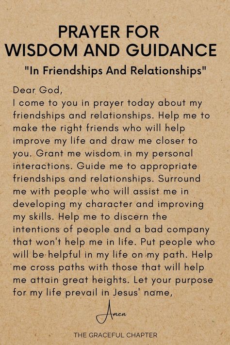 Wisdom and guidance in friendships and relationships Prayer For Wisdom And Guidance, Prayers For Wisdom, James 1 5, The Graceful Chapter, Prayer For Wisdom, Prayer Strategies, Woord Van God, Prayers Of Encouragement, Prayer For Guidance