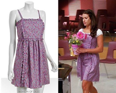 Rachel Berry Outfits, Rachel Glee, Rachel Berry Style, Rachel Outfits, Glee Outfits, Glee Season 1, Glee Rachel, Lea Michelle, Berry Dress