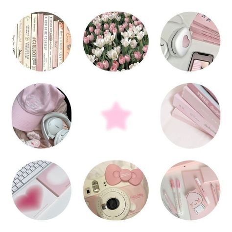 Pink Aesthetic Instagram Highlights, Hilight Instagram Icon, Instagram Highlight Icons Pink, Instagram Hilight Ideas, Pink Ribbon Wallpaper, Aesthetic Highlight Covers Instagram Pink, Ig Icons Highlights Aesthetic, Disney Art Style, Pink Clouds Wallpaper