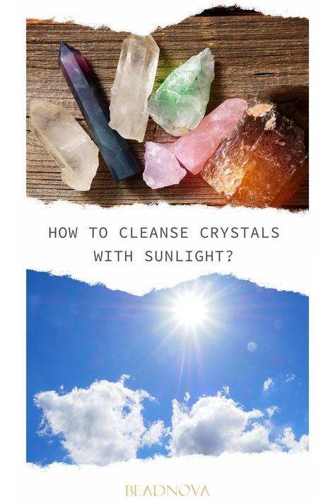 Sunlight is an economic way to cleanse and charge your crystal. Yes, it is not only used to cleanse crystal, but also able to charge the crystal. Know more. Cleanse Crystals, Meditation Bowl, Remove Negative Energy, Jump Ring Jewelry, Charge Crystals, Cleansing Crystals, Jewelry Making Kits, Types Of Crystals, Spiritual Manifestation