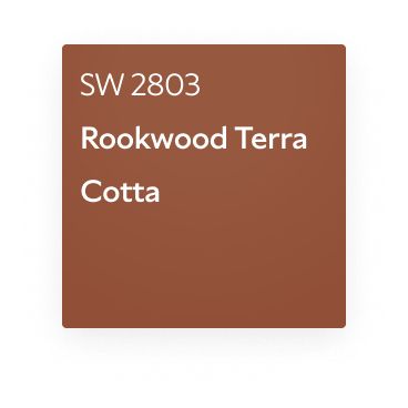 Rust Colored Bathroom Walls, Rust Front Door Colors, Sherwin Williams Sierra Redwood, Rookwood Terra Cotta Sherwin Williams, Terracotta Paint Color Sherwin Williams, Rockwood Terra Cotta Sherwin Williams, Sierra Redwood Sherwin Williams, Sherwin Williams Rust Colors, Sherwin Williams Terra Cotta Colors