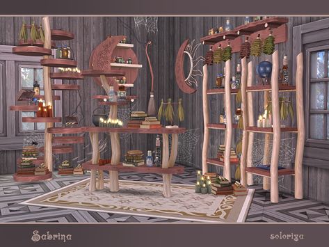 soloriya's Sabrina Fantasy Furniture, Cc Mods, Sims 4 Cc Makeup, Sims 4 Teen, Sims 4 Characters, Sims House Design, Sims Four, Sims 4 Cc Packs, Sims 4 Cc Furniture