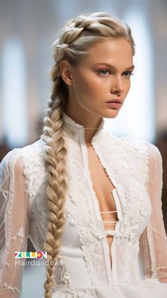 High Fashion Braided Hairstyles, Slavic Braids Hair, Amazonian Hairstyles, Swedish Braids Hairstyles, Female Warrior Hairstyles, Knight Hairstyle, Braided Hairstyles White Women, Slavic Hairstyles, Warrior Hairstyles Woman