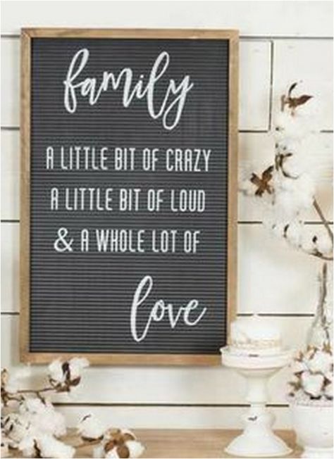 Perfectly Decorating Your Ordinary Room With These Quotes Family Love, Letter Board Quotes, Word Wall Decor, Diy Quotes, Wood Signs Sayings, Quotes Family, Family Wood Signs, Living Room Decor Rustic, Funny Letters