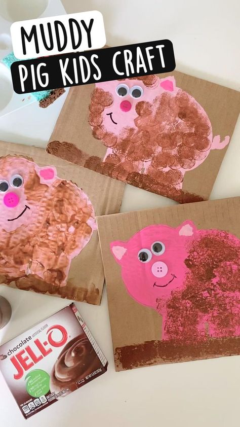 Preschool Crafts Farm, Preschool Farm Animals, Farm Theme Crafts, Farm Activities Preschool, Crafts For Kids Preschool, Preschool Farm, Animal Crafts Preschool, Farm Animals Preschool, Farm Animals Activities