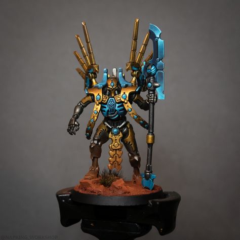 3D printable Nerubic Revenants • made with Elegoo Saturn 3 Ultra・Cults Deathmarks Necron, Necrons 40k Art, Necrons 40k Paint Schemes, Necron Kitbash, Necron Art, Space Crusade, Necrons 40k, 40k Necron, Warhammer 40k Tabletop