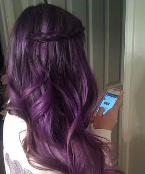 lavender plum hair color Lavender Hair, Dye My Hair, Hair Weave, Hair Envy, Love Hair, Purple Hair, Hair Dos, Gorgeous Hair, Weave Hairstyles