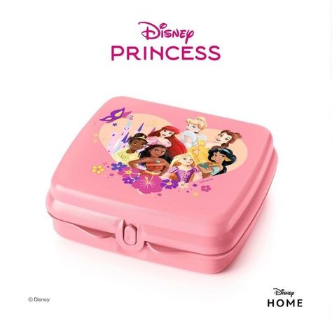 Disney Home, Tupperware, Kindergarten, Lunch Box, Online Shop, Snacks, Disney Princess, Disney, Pink