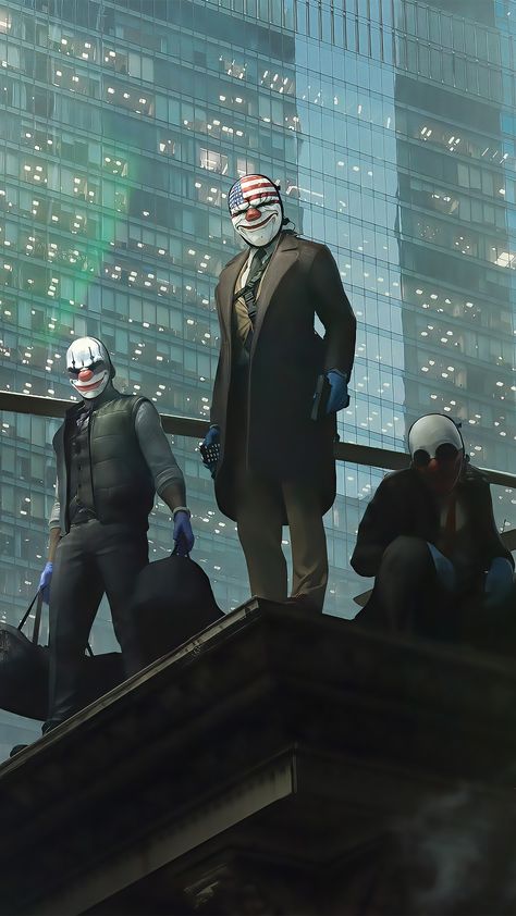 Payday Fanart, Payday Wallpaper, Payday 2 Art, Dallas Payday 2, Payday 2 Masks, Payday Game, Payday The Heist, Cold Wallpaper, Payday 3