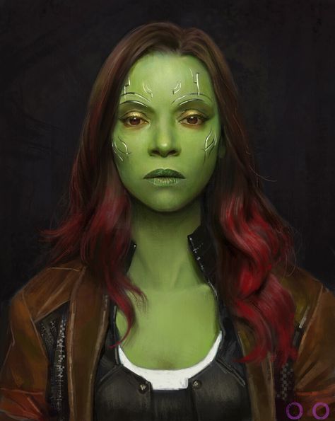 Gamora Makeup, Gamora Comic, Marvel Makeup, Gamora Cosplay, Gamora Costume, Unique Couple Halloween Costumes, Face Paint Makeup, Marvel Cosplay, Fx Makeup