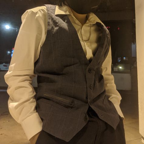 Waistcoat Aesthetic Men, Midevil Masculine Outfits, Victorian Suit Mens Aesthetic, Green Academia Aesthetic Outfit, Male Vest Corset, Male Outfits Aesthetic, Mens Corset Vest Black, Suit Vest Outfits, Academia Aesthetic Outfit Men