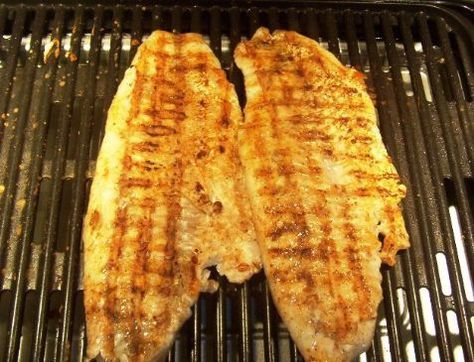 Blackened Walleye Grilled Recipe Grilled Walleye Recipes, Pickerel Recipes, Grilled Walleye, Walleye Recipes, Walleye Fish Recipes, Tilapia Fish Recipes, Whole30 Fish Recipes, Grilled Fish Recipes, White Fish Recipes