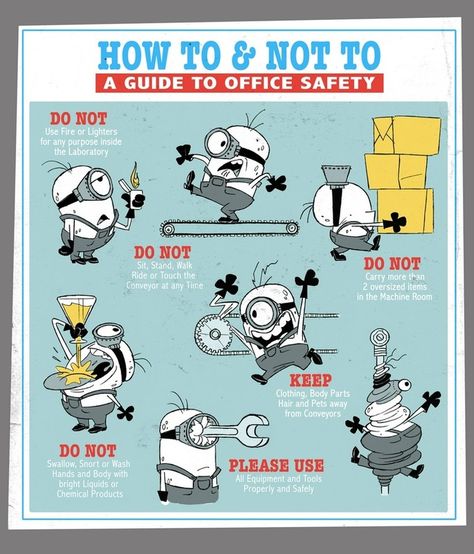 office safety tips Lab Safety Poster, Driving Memes, Office Safety, Safety Meeting, Health And Safety Poster, Office Training, Safety Poster, Safety Message, Lab Safety