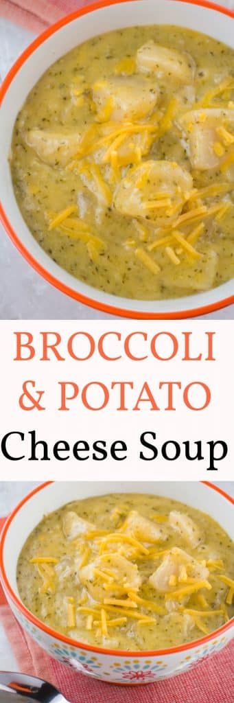 I love this SLOW COOKER Broccoli Potato Cheese Soup!  This soup is so comforting and cheesy, perfect for a cold Winter night!  The soup is cooked on high in a slow cooker for 4 hours, making it a easy soup recipe! Your entire family, including your kids, is going to love it! Potato Broccoli Cheese Soup, Broccoli Cheese And Potato Soup, Broccoli Potato Cheese Soup, Winter Sweets, Potato Cheese Soup, Sweets Photography, Broccoli Potato, Slow Cooker Broccoli, Broccoli And Potatoes