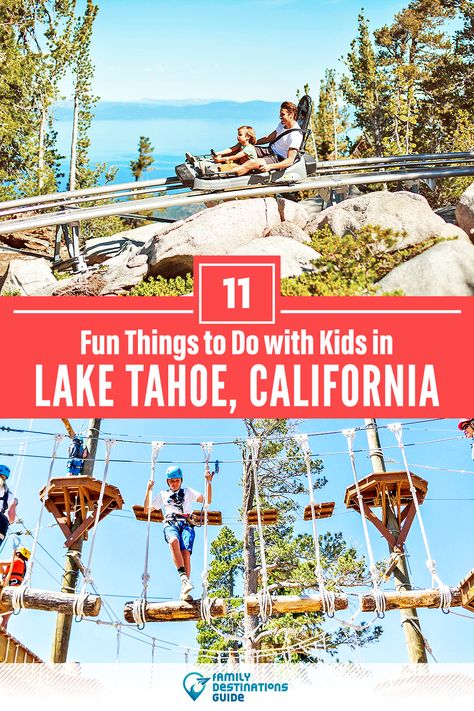 Dreaming about a family vacation to Lake Tahoe, CA and looking for things to do? We’re FamilyDestinationsGuide, and we’re here to help: Discover the most fun things to do in Lake Tahoe with kids - so you get memories that last a lifetime! #laketahoe #laketahoethingstodo #laketahoewithkids #laketahoeactivities Lake Tahoe With Kids, Lake Tahoe Trip, Lake Tahoe Summer, Tahoe Trip, Lake Tahoe Vacation, North Lake Tahoe, Reno Tahoe, Family Destinations, California Travel Road Trips