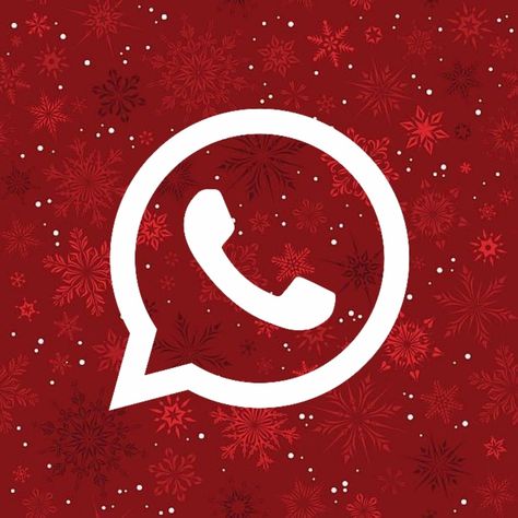 Iphone Icones, Christmas Photos App Icon, Whatsapp App Icon, Festive Aesthetic, Whatsapp App, Burgundy Christmas, Whatsapp Logo, Icon Widget, Christmas Apps