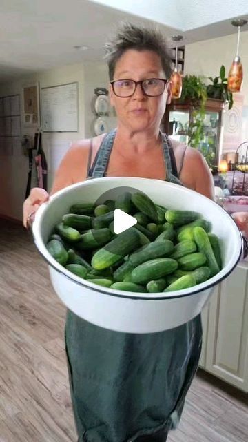 Lorina Gardner on Instagram: "How do you get Crunchy Canned Pickles every single time?   Open kettle canning is the only way to really achieve a crisp pickle.   How to:  Wash & cut your pickles (if you want chips). I like to place my cut cukes in the fridge to get extra cold.   Cut up garlic and fresh dill. I like some heat in my pickles, so I add red pepper flakes.   Boil your jars to get sanitized, and keep hot in water till time to fill.   Make your favorite brine. Bring to a steady boil. Always use vinager, that's 5% acidity.   My favorite is 2 cups, vinager to 6 cups water, and 1/3 cup of salt. I use @redmondsrealsalt  Next boil lids & rings. Always use @Forjarsusa   Once you have everything in place, you will jar one at a time.   1. Pull hot jar  2. Add garlic, dill, and then cucumbe Open Kettle Canning, Canned Pickles, Cold Cut, Canning Lids, Fresh Dill, Cut Up, Red Pepper Flakes, Red Pepper, Food For Thought