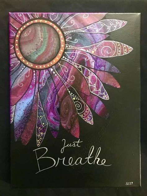 How To Embellish Acrylic Pours, Acrylic Pouring Embellishments, Acrylic Pour Embellishments, Embellish Acrylic Pour, Embellishing Acrylic Pours, Painting With Acrylic Pens, Embellished Pour Painting, Embellished Acrylic Pour Painting, Watercolor Pouring