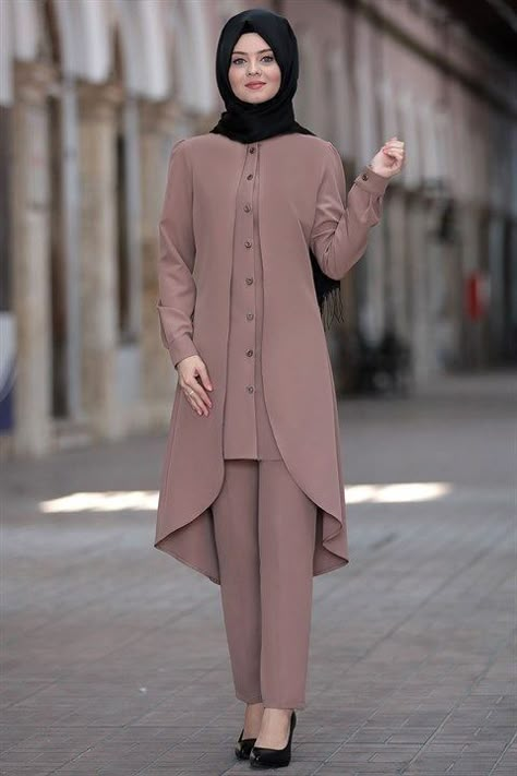 Projek Menjahit, Modest Fashion Hijab, Muslim Fashion Hijab, Hijabi Outfits Casual, Sleeves Designs For Dresses, Muslim Fashion Dress, Muslim Fashion Outfits, Muslimah Fashion Outfits, Fashionista Clothes