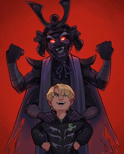 Lloyd And Garmadon, Garmadon Fanart, Lord Garmadon, Lloyd Garmadon, Hi Guys, Lego, Feelings, Anime