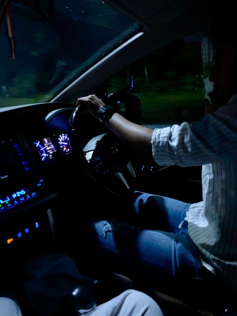 Couple Night Drive, Late Night Drives Couple, Late Night Drives Aesthetic With Him, Aesthetic Drive, Couple In Car, Fake Photo Sick, Core Memories, Night Drives, Night Rain