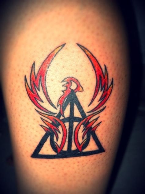 12 Harry Potter Phoenix Tattoo Harry Potter Tattoo Unique, Highly Suspect, Harry Potter Dragon, Phoenix Harry Potter, Harry Tattoos, Phönix Tattoo, Hp Tattoo, Tattoos Infinity, Phoenix Tattoo Design