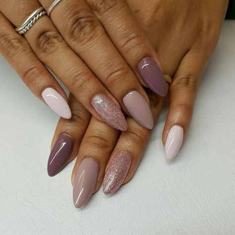 Nails For Dark Skin, Nails Art Designs, Squoval Nails, Short Gel Nails, Vibrant Nails, Cute Gel Nails, Ballerina Nails, Oval Nails, Chic Nails