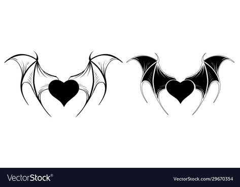 Bat Couple Tattoo, Small Feminine Bat Tattoo, Heart Bat Wings Tattoo, Vampire Wings Tattoo, Bat Wing Tattoo Designs, Bat Wings Tattoo Design, Bat Stomach Tattoos Women, Ghost And Bat Tattoo, Heart Bat Tattoo