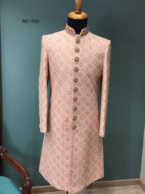 Elegant Cotton Dress, Pakistani Kurta Designs, India Fashion Men, Indian Bride Dresses, Groomsmen Dress, Best Indian Wedding Dresses, Groom Sherwani, Sherwani For Men Wedding, Wedding Kurta For Men