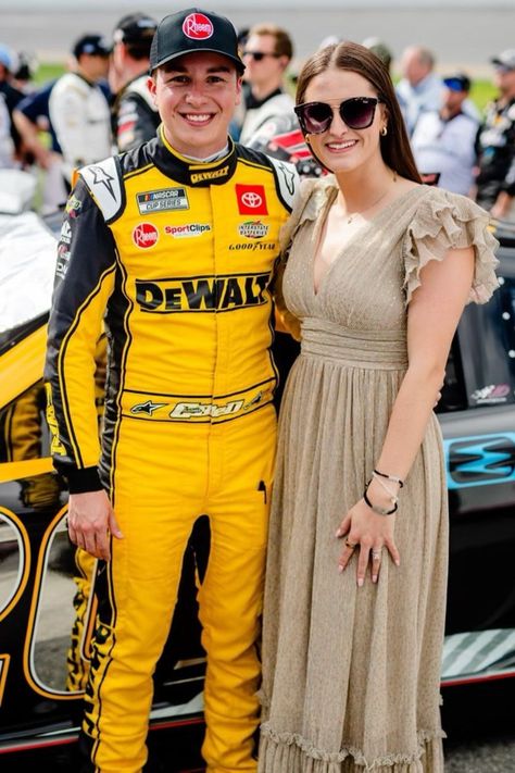 Meet Christopher Bell Wife: Morgan Kemenah Bell [2023 Update] Christopher Bell Nascar, Christopher Bell, Nascar Racers, Martin Truex Jr, Nascar Driver, Joe Gibbs Racing, Daytona International Speedway, Private Wedding, Stock Car Racing