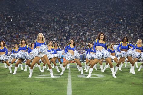 Rams Cheerleaders, Jeff Lewis, Thursday Night Football, La Rams, Nfl Cheerleaders, Los Angeles Rams, Amazon Prime Video, Minnesota Vikings, Football Games