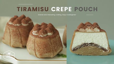 Cooking Tree is serving you a delectable recipe for Tiramisu Crepe Pouch, and we'll show you how to prepare it from scratch. The post Tiramisu Crepe Pouch Recipe appeared first on Cooking Tree. Tiramisu Crepe Cake Recipe, Almond Wedding Cakes, How To Make Tiramisu, Crepe Cake Recipe, Cooking Tree, Chocolate Sponge Cake, Wedding Cake Recipe, Crepe Cake, Easy Baking Recipes Desserts